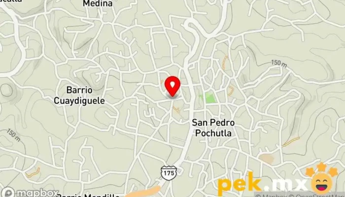 mapa de Comisión Federal De Electricidad Compañía eléctrica en San Pedro Pochutla