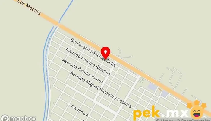 mapa de Compra Venta De Fierro Viejo Servicio de gestión de residuos en Gabriel Leyva Solano
