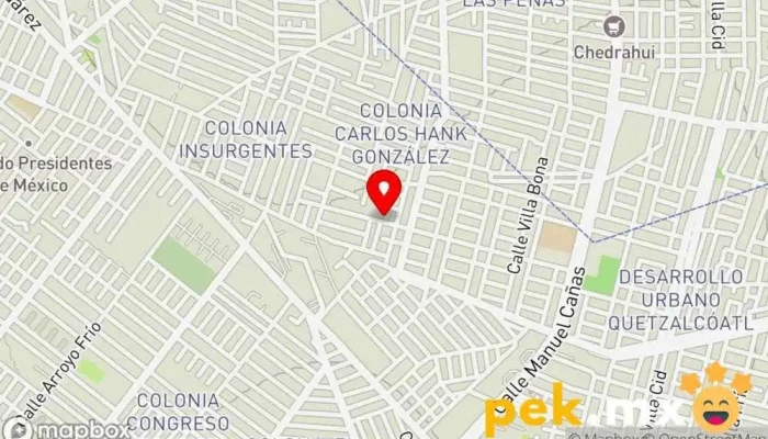 mapa de Compresores y equipos de lubricacion Taller de maquinaria, Electricista, Taller de reparación de herramientas en Iztapalapa, Ciudad de México