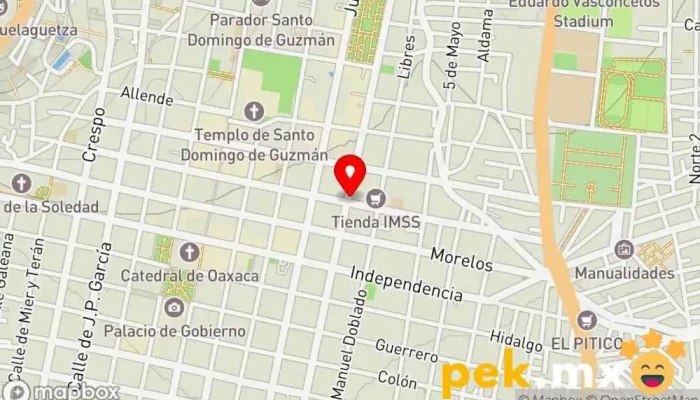 mapa de Construcciones Eléctricas Orión Servicio de instalación eléctrica en México