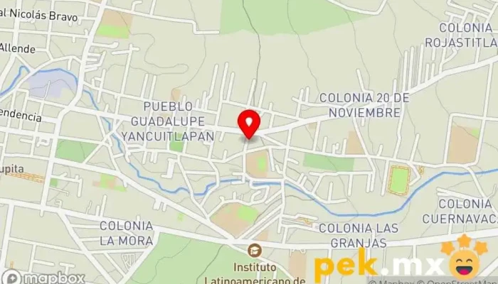 mapa de Constructora Memo's Juarez Empresa constructora en Guadalupe Yancuictlalpan