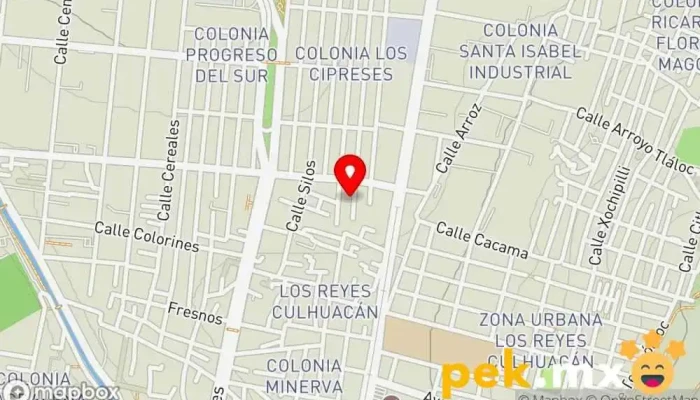 mapa de Contractor CAVA Oficinas de empresa, Herrero, Empresa de construcción, Electricista, Pintura, Fontanero en Iztapalapa, Ciudad de México