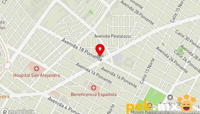 mapa de COSE - Suc Puebla - Comercializacion y Servicios Electricos Electricista en Heroica Puebla de Zaragoza