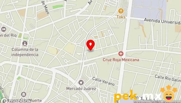 mapa de COSECO- Construcción Servicio y Comercialización SA DE CV Electricista en San Juan del Río