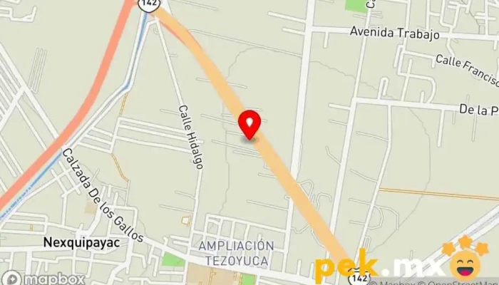 mapa de Cotesa báscula pública Centro de reciclaje en Amp. Tezoyuca