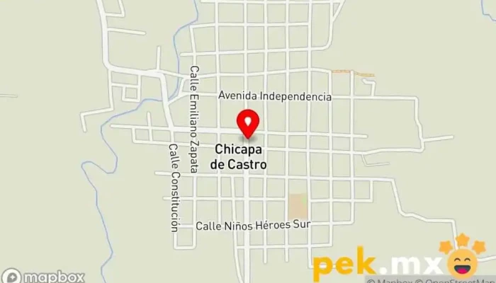 mapa de Cyber Electro Proveedor de servicios de Internet en Chicapa de Castro