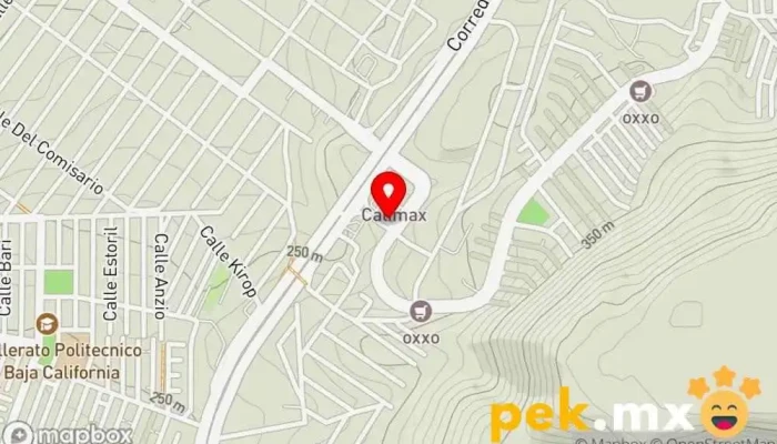 mapa de Dany el cerrajero Cerrajero en Tijuana