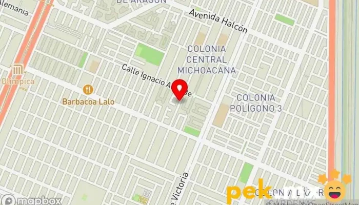 mapa de DEC- Diseño Electrico y Control Electricista en Ecatepec de Morelos
