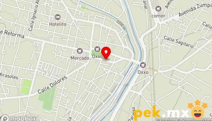 mapa de DIAMANTE TECNOLOGÍA E ILUMINACIÓN Oficinas de empresa en Teoloyucan
