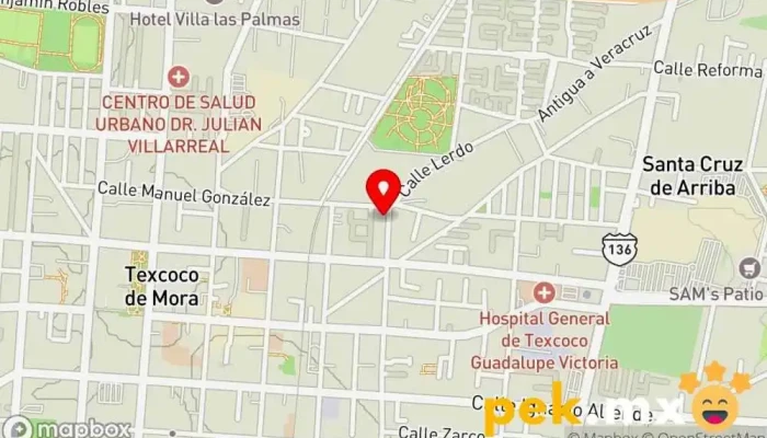 mapa de DICSA I&S SA de CV Oficinas de empresa, Servicios de diseño, Tienda de electricidad, Construcción de maquinaria, Central eléctrica, Asesor de centrales eléctricas, Departamento de obras públicas en Texcoco de Mora