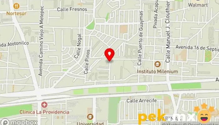 mapa de Dimeint | Material Eléctrico y Automatización Tienda de electricidad, Asesor en ingeniería en San Jerónimo Chicahualco