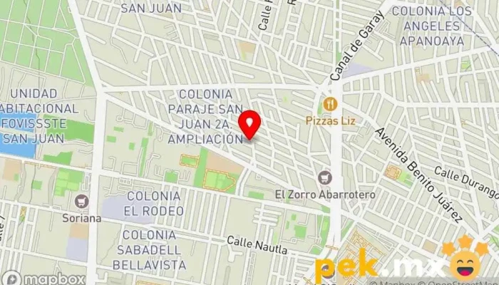 mapa de DISERMX Electricista en Iztapalapa, Ciudad de México