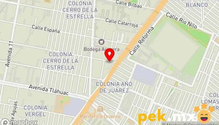 mapa de Dura Towers Electricista en Iztapalapa, Ciudad de México