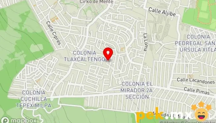 mapa de Duran Tec Electricidad Y Plomería Electricista, Contratista general en Tlalpan, Ciudad de México