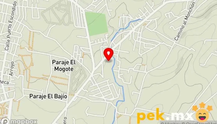 mapa de ECO VALLE Centro de reciclaje, Servicio de recogida de basura en San Andrés Huayápam