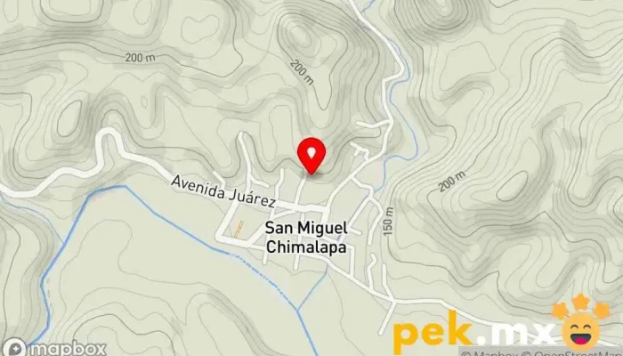 mapa de Edificio Municipal San Miguel Chimalapa Oficina del Gobierno del Distrito en San Miguel Chimalapa