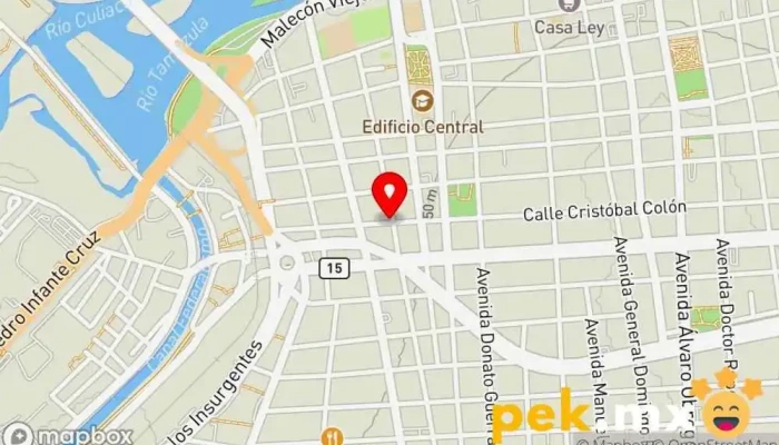 mapa de El Electricista Tienda de electricidad en Culiacán Rosales
