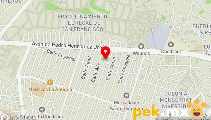 mapa de ELECRICISTA Electricista en Coyoacán, Ciudad de México