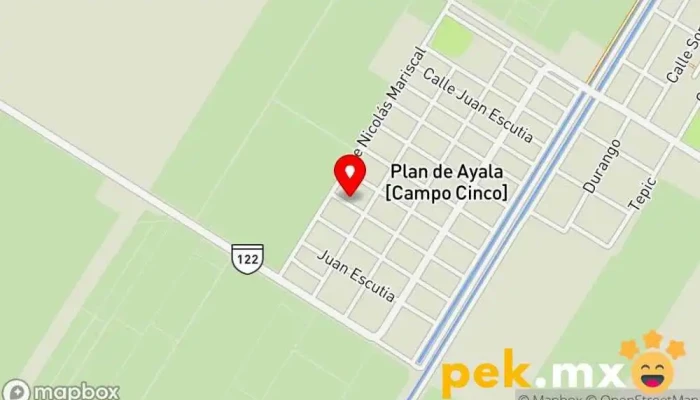 mapa de ELÉCTRICA ARREDONDO Electricista en Los Mochis