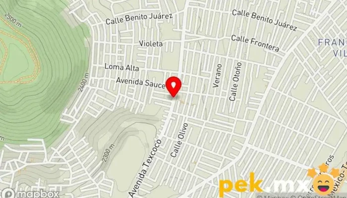 mapa de Eléctrica e Iluminación 