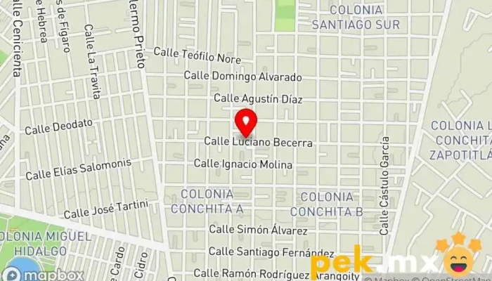 mapa de “Eléctrica e Iluminación Venegas” Electricista en Tláhuac, Ciudad de México