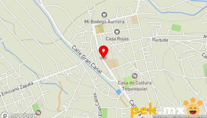 mapa de Electrica Hernandez Comercio en Tequixquiac