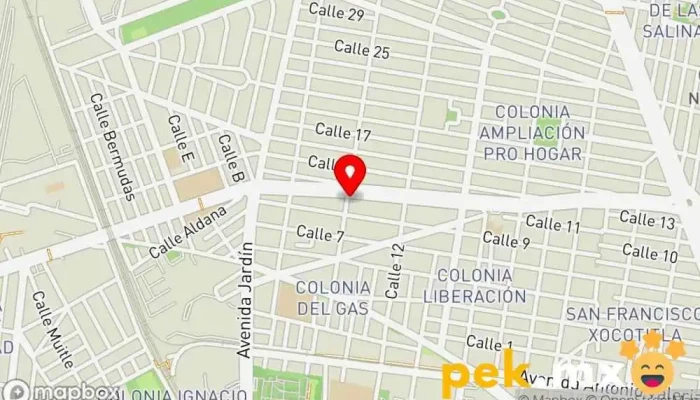 mapa de Eléctrica Jardín Tienda de iluminación, Electricista, Tienda de herramientas en Azcapotzalco, Ciudad de México
