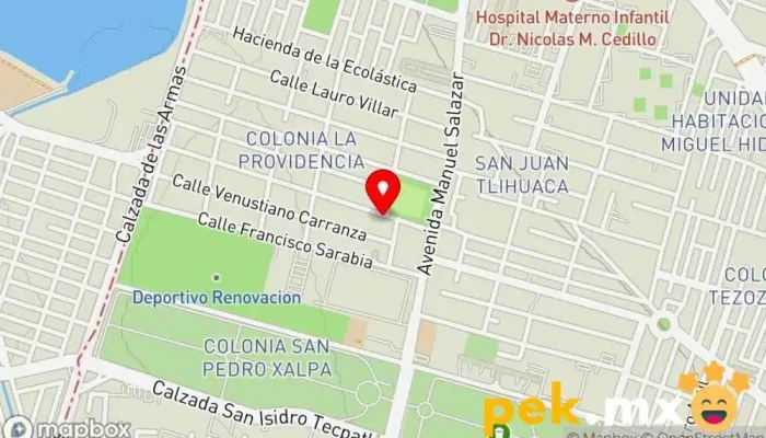 mapa de Electrica Providencia Tienda de iluminación, Electricista, Tienda de artículos de fontanería, Tienda de herramientas en Azcapotzalco, Ciudad de México