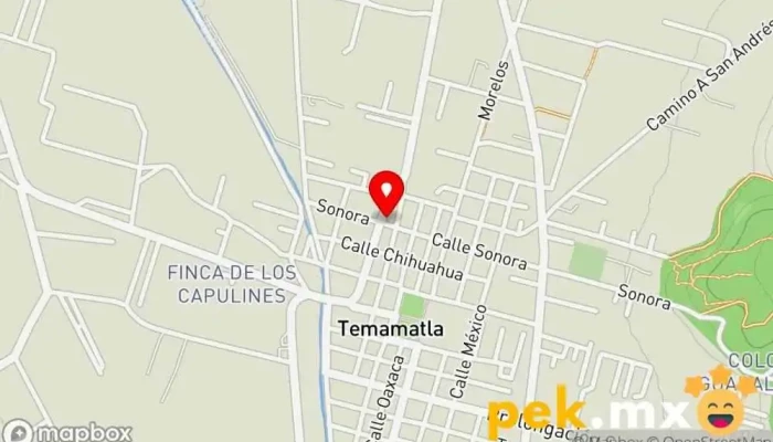 mapa de Eléctrica San Juan Tienda de iluminación en Mexico