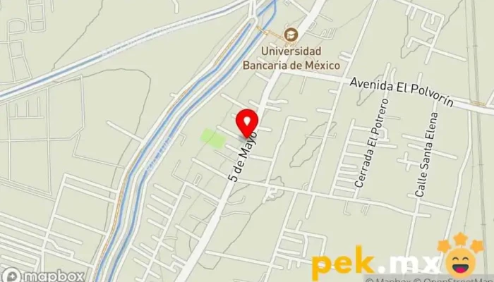 mapa de Eléctrica Teoloyucan SA de CV  en Cuautitlán Izcalli