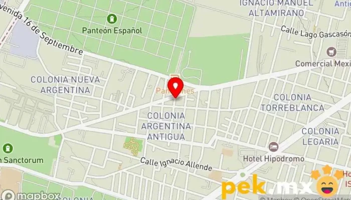 mapa de Electricidad Intensa Electricista en Miguel Hidalgo, Ciudad de México