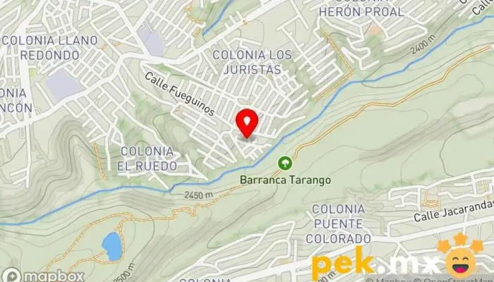 mapa de Electricista Aguilar. Maestro y Oficial Electricista en Álvaro Obregón, Ciudad de México