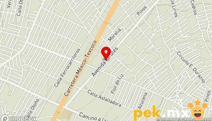 mapa de Electricista Competente DANONE Mix Electricista en Chimalhuacán