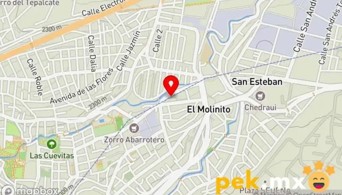 mapa de Electricista ElectricisTec Electricista, Empresa de construcción, Compañía eléctrica, Servicio de instalación eléctrica, Contratista general, Constructor, Contratista de acabado de interiores en Naucalpan de Juárez