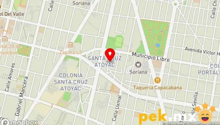 mapa de Electricista instalación ,mantenimiento , Electricista en Benito Juárez, Ciudad de México