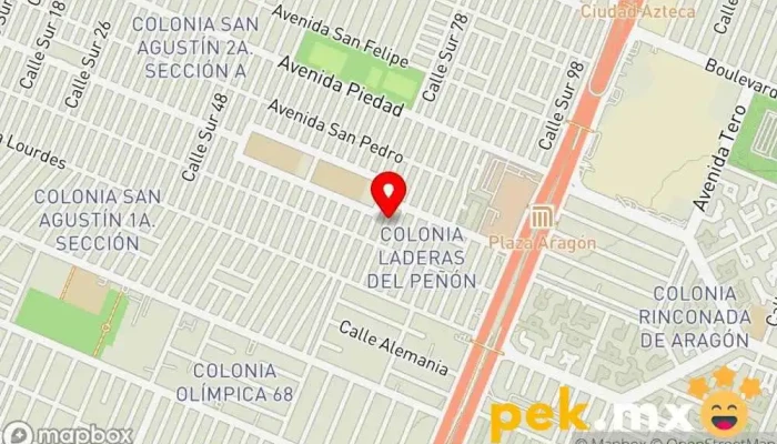 mapa de Electricista Javier Electricista en Ecatepec de Morelos