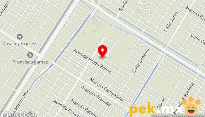 mapa de Electricista Los Mochis Electricista en Los Mochis