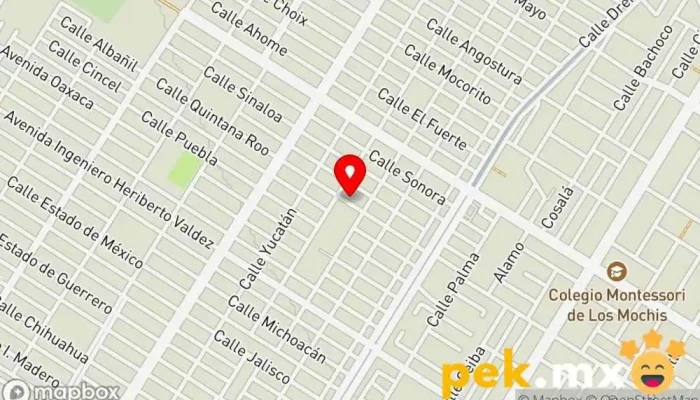 mapa de ELECTRICISTA  en Los Mochis