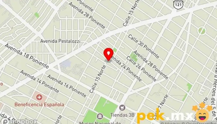 mapa de ELECTRICISTA Electricista en Heroica Puebla de Zaragoza