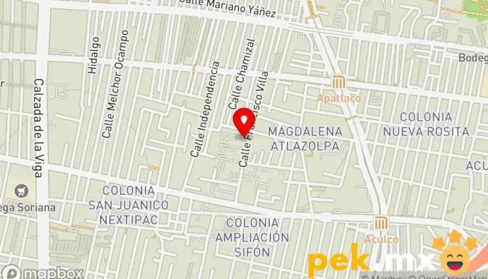 mapa de Electricista, plomería, trabajos en General. Electricista, Servicio de instalación eléctrica, Servicio de impermeabilización, Fontanero en Iztapalapa, Ciudad de México