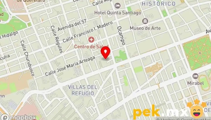 mapa de Electricista Queretaro Electricista en Santiago de Querétaro