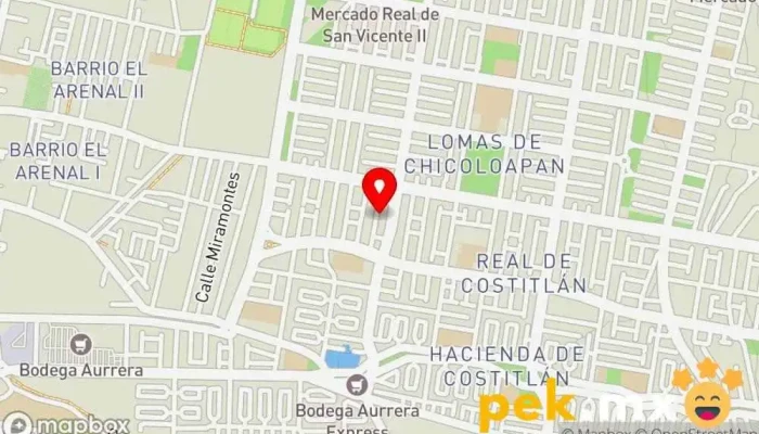 mapa de Electricista y mantenimiento 12D casas habitación Electricista en Chicoloapan de Juárez