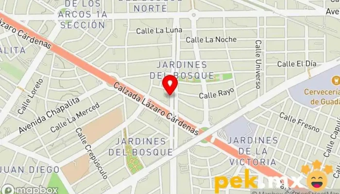 mapa de Electricistas a Domicilio 24 horas Electricista, Servicio de instalación eléctrica en Guadalajara
