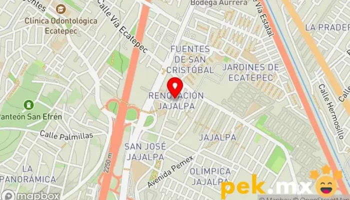 mapa de Electricistas Express Electricista en Ecatepec de Morelos