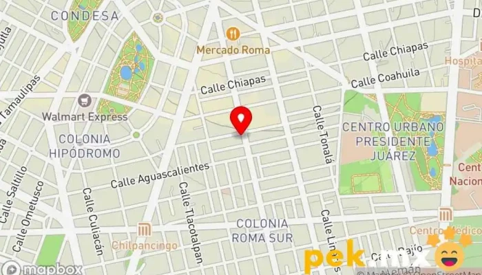 mapa de Electricistas Grupo Integral Taller de reparaciones eléctricas, Electricista en Cuauhtémoc, Ciudad de México