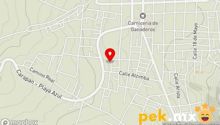 mapa de Electricista's IZP Electricista en Cherán
