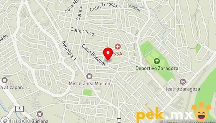 mapa de Eléctrico Automotriz Luis Servicio de reparación de sistemas eléctricos para automóviles en Cdad. López Mateos