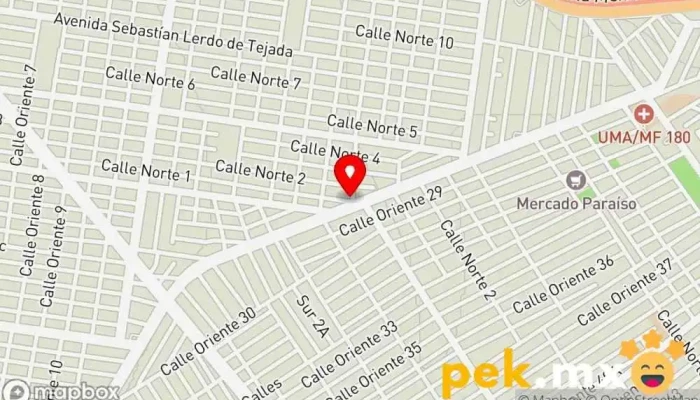 mapa de Electrico Automotriz Taller de reparación de automóviles en Valle de Chalco Solidaridad