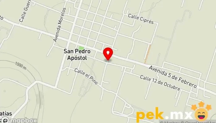mapa de Electrico Mario Taller de reparación de automóviles en San Pedro Apóstol