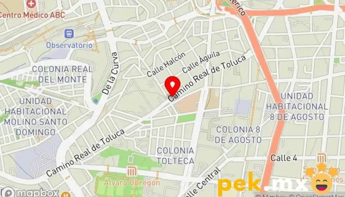 mapa de ELECTRICO OLVERA AUTOMOTRIZ Servicio de reparación de sistemas eléctricos para automóviles en Álvaro Obregón, Ciudad de México